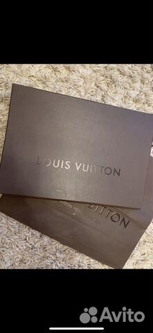 Шарф кашемир Louis Vuitton оригинал с коробкой