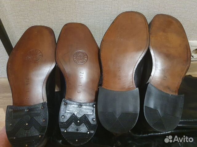 Немецкие хромовые сапоги 41размера 1950, 1983года