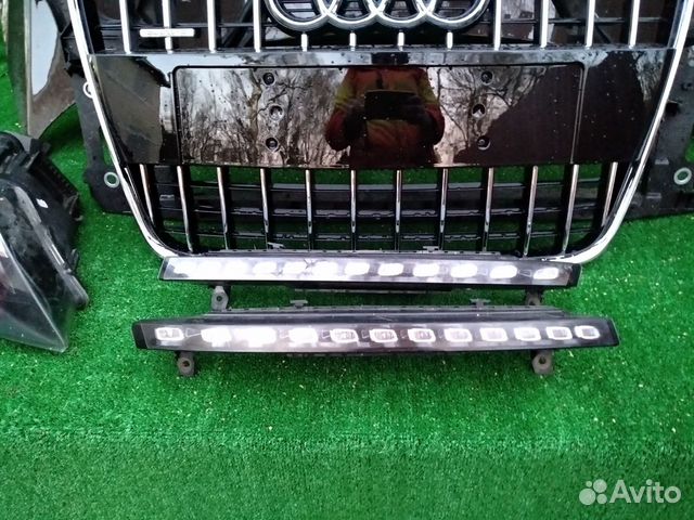 Q7 поворотники рестайлинг диодные оригинал Audi Q7