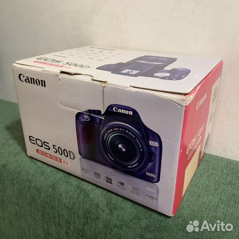 Зеркальный фотоаппарат Canon EOS 500D Зеркальный фотоаппарат Canon EOS 500D