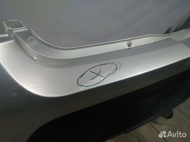 Бампер задний Рено Сандеро Степвей 2 рестайлинг