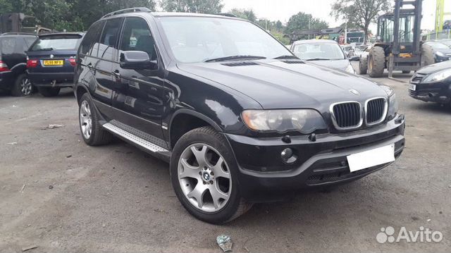 Черный BMW X5 E53 2003 года из Англии на разбор Черный BMW X5 E53 2003 года из Англии на разбор