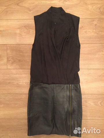 Платье кожаное gestuz