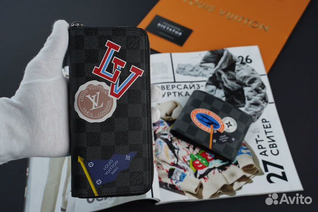 Кошелек портмоне клатч бумажник Louis Vuitton LV