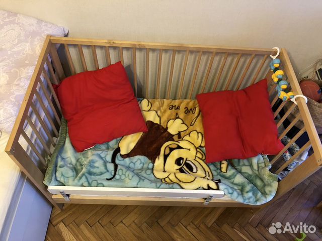 Кроватка IKEA Гулливер с матрасом. Торг Кроватка IKEA Гулливер с матрасом. Торг