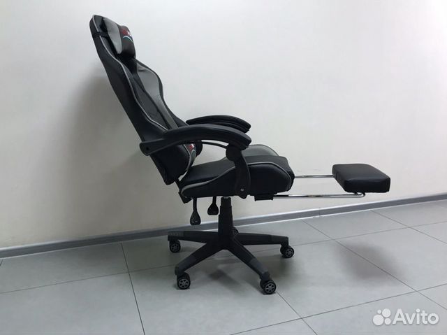 Игровое компьютерное кресло черно-кофейное