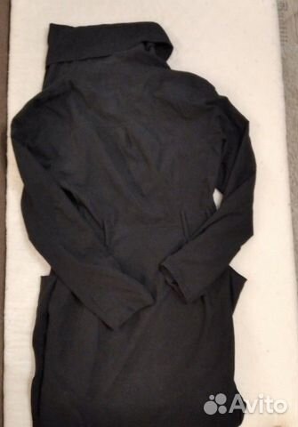 Черный плащ лёгкий б/у мало Черный плащ лёгкий б/у мало