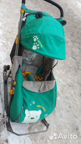 Санки коляска Ника кидс