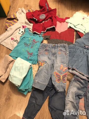 Пакет вещей 92-104 для девочки
