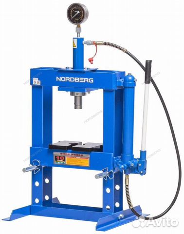 Пресс гидравлический настольный 10т Nordberg N3610