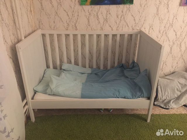Кроватка икеа для новорождённых сундвик