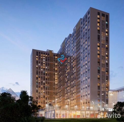 2-к квартира, 58.4 м², 22/25 эт.