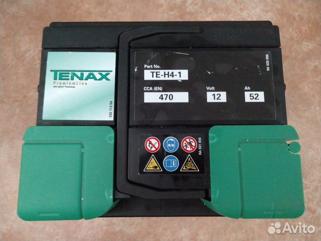 Аккумулятор tenax 52Ah 207х175х190 Fabia, Polo Аккумулятор tenax 52Ah 207х175х190 Fabia, Polo