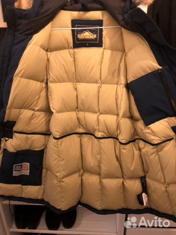 Пуховик парка Penfield Hoosac Coyote Fur синия М Пуховик парка Penfield Hoosac Coyote Fur синия М