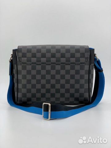 Новая мужская сумка через плечо кожа Louis Vuitton Новая мужская сумка через плечо кожа Louis Vuitton