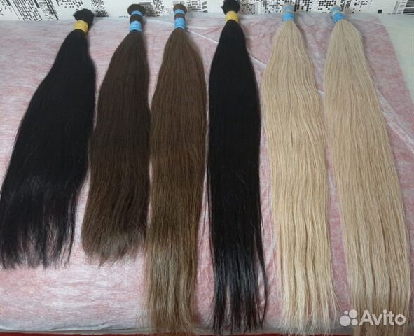 Натуральные волосы на капсулах 70 см цвет 8