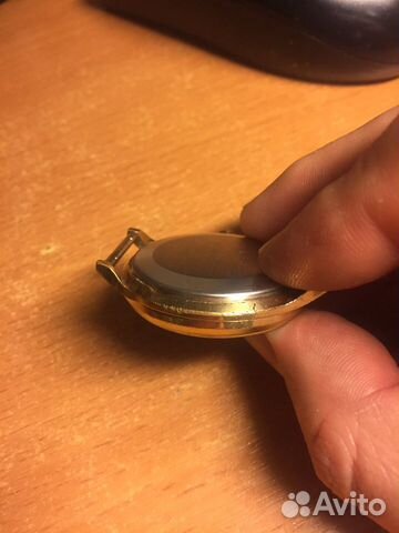 Часы Слава 2414 с позолотой