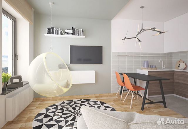 2-к квартира, 42.7 м², 4/24 эт. 2-к квартира, 42.7 м², 4/24 эт.