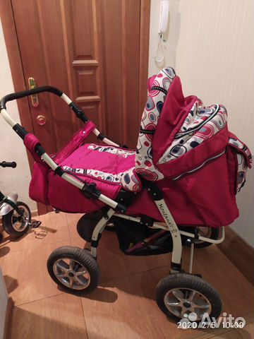 Коляска-трансформер с переноской