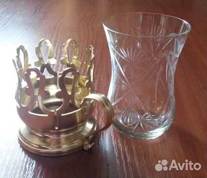 Стаканы с подстаканниками СССР