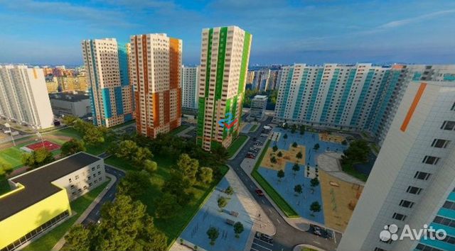 2-к квартира, 67 м², 22/27 эт.