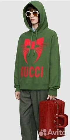 Худи с принтом Gucci
