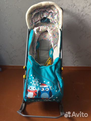 Коляска санки