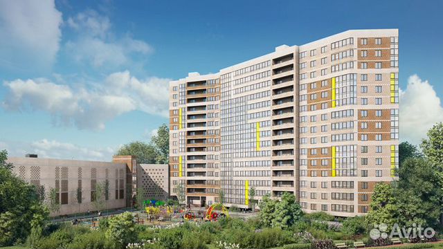 1-к квартира, 35.5 м², 1/15 эт. 1-к квартира, 35.5 м², 1/15 эт.