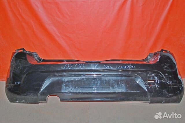 Бампер задний Рено Сандеро