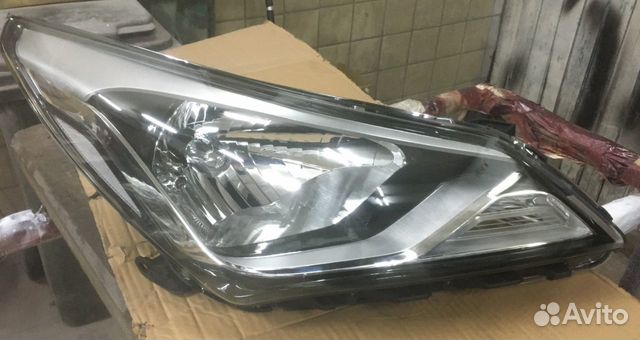 Фара правая на Hyundai Solaris 2014-2017