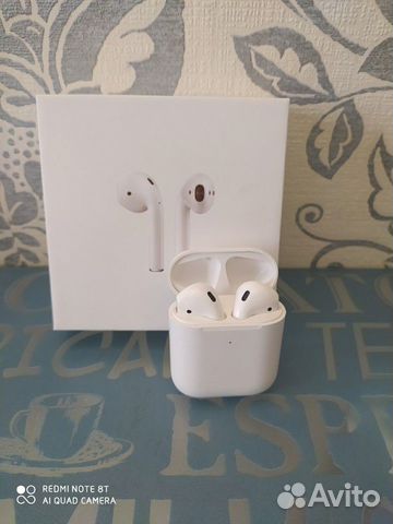 Беспроводные наушники AirPods 2