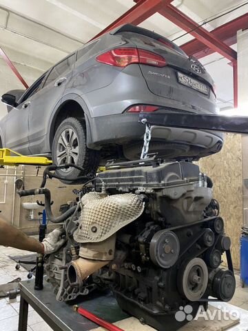 Двигатель Hyundai SantaFe бензин 2.4
