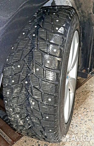 Шины dunlop, зима шипы 225/50/17
