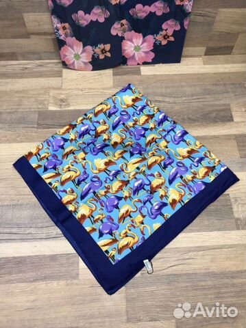 Новый женский шёлковый платок Gold Kashkha Новый женский шёлковый платок Gold Kashkha