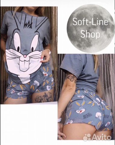 Домашний костюм футболка+шортики