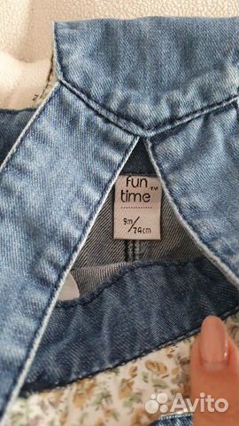 Комбинезон детский джинсовый Комбинезон детский джинсовый