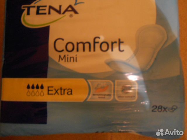 Tena Comfort Mini Extra - 28 штук прокладок Tena Comfort Mini Extra - 28 штук прокладок