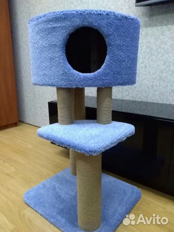 Домик для кошки (когтеточка) купить на Зозу.ру - фотография № 4