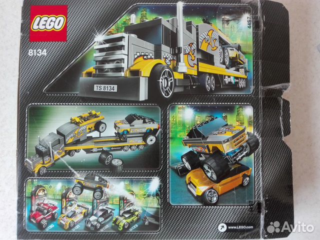 Lego детали и коробка от набора 8134 Lego детали и коробка от набора 8134