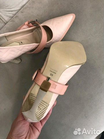 Туфли слингбэки Fendi Мэри Джейн с логотипом FF Туфли слингбэки Fendi Мэри Джейн с логотипом FF
