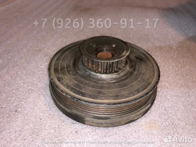 Шкив коленвала с шестерней 2.3 AAR 100 C4 ауди