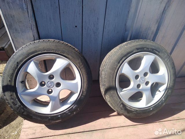 Диски R 15, 4:100 mazda с резиной