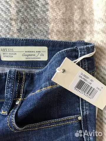 Diesel USA джинсы новые для девочки 8/10-12 лет Diesel USA джинсы новые для девочки 8/10-12 лет