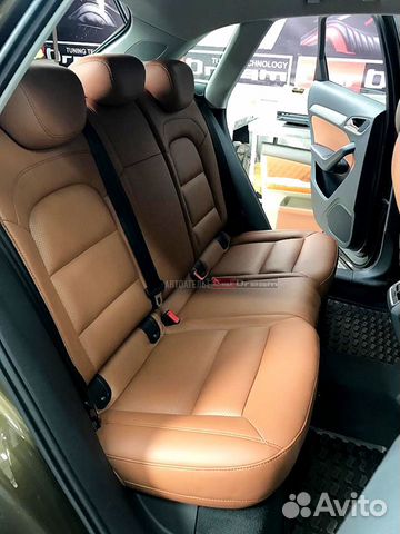 Кожаный салон оригинал audi Q3