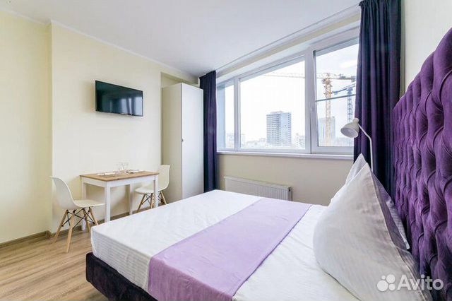 

Квартира-студия, 25 м², 1 кровать