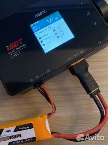 Аккумулятор LiPo cnhl 2s 450 mah 70C fpv