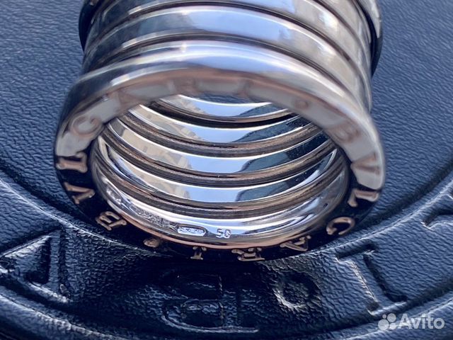 Bvlgari Кольцо 16-17в 5 витков,Оригинал,белое золо Bvlgari Кольцо 16-17в 5 витков,Оригинал,белое золо
