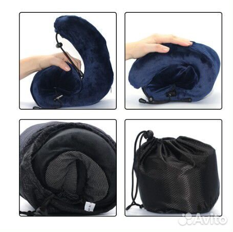 Подушка для шеи из пены с эффектом памяти