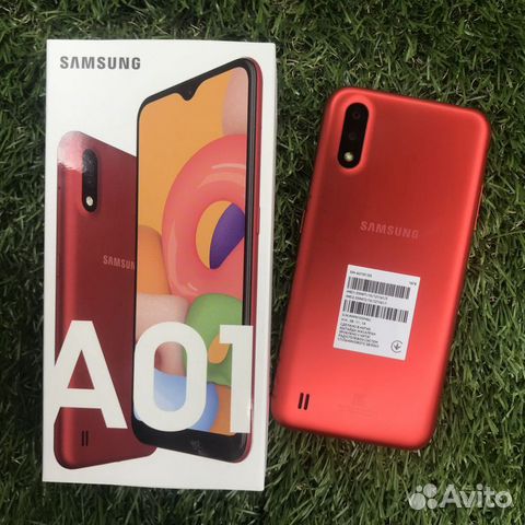 Samsung A01 2+16Gb Red Ростест