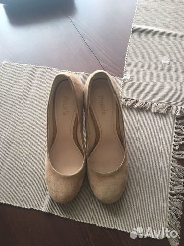 Туфли замшевые